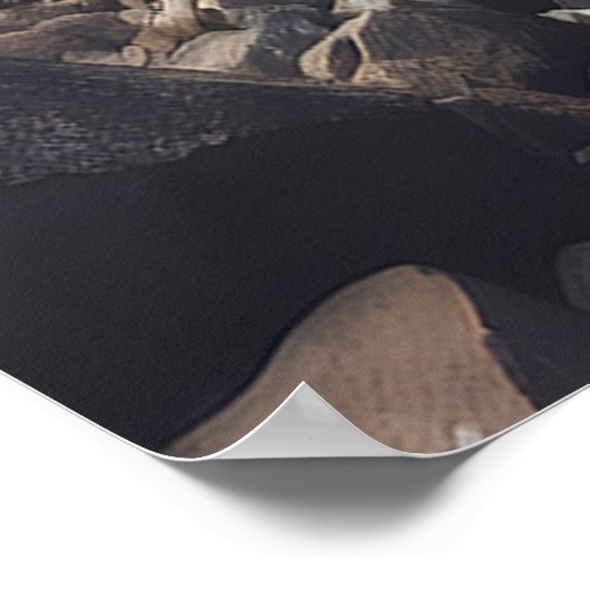 Goddelijke ontmoeting: Jezus op de berg Poster (Hoek)