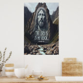 Goddelijke ontmoeting: Jezus op de berg Poster (Keuken)