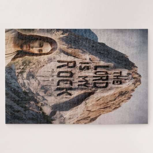 Goddelijke Openbaring: De Heer is mijn rots Legpuzzel (Horizontaal)