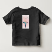 Goddelijke penseelstreken: het kunstzinnige kruis  kinder shirts (Achterkant)