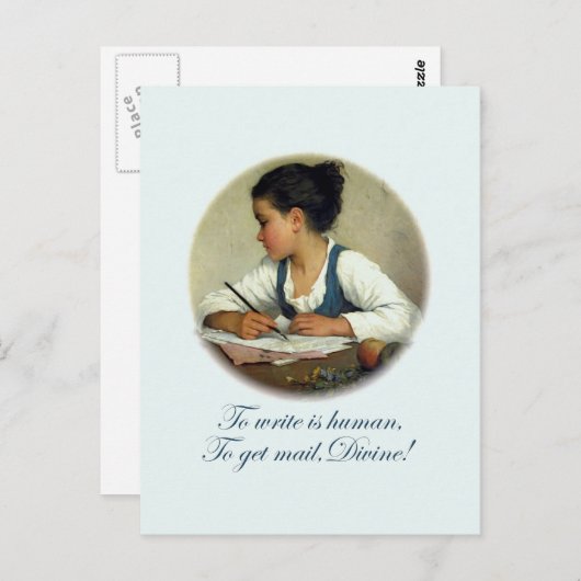 Goddelijke Post Briefkaart (Voorkant / Achterkant)