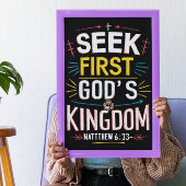 Goddelijke Quest: achtervolgen van Gods Koninkrijk Poster