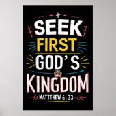 Goddelijke Quest: achtervolgen van Gods Koninkrijk Poster (Voorkant)