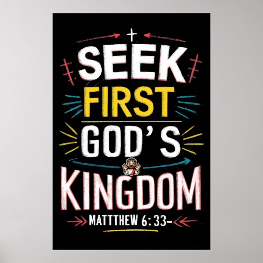 Goddelijke Quest: achtervolgen van Gods Koninkrijk Poster (Voorkant)