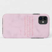 Goddelijke Schoonheid: Blush Roze Pastel Christeli Case-Mate iPhone Case (Achterkant (horizontaal))