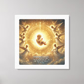 Goddelijke sereniteit: de Vredevorst Canvas Afdruk (Voorkant)