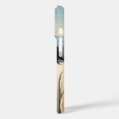 Goddelijke Sereniteit: Pastel Jezus Portret Mobiel Case-Mate iPhone Case (Achterkant / Links)