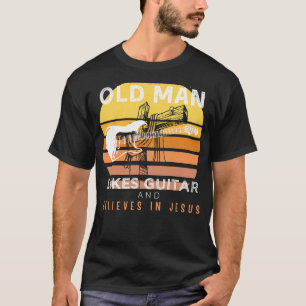 Goddelijke snaren: Grumpy Old betekent Jezus Jam m T-shirt