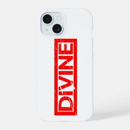 Goddelijke Stempel iPhone 15 Case (Achterkant)