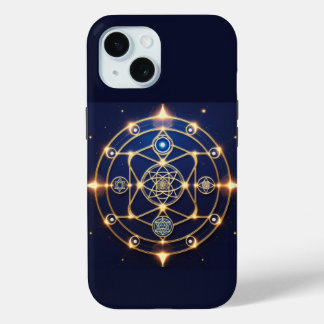Goddelijke Straling – 5: Verlichte Universele Ener iPhone 15 Case