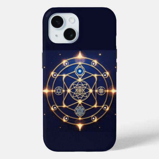 Goddelijke Straling – 5: Verlichte Universele Ener Case-Mate iPhone Case (Achterkant)