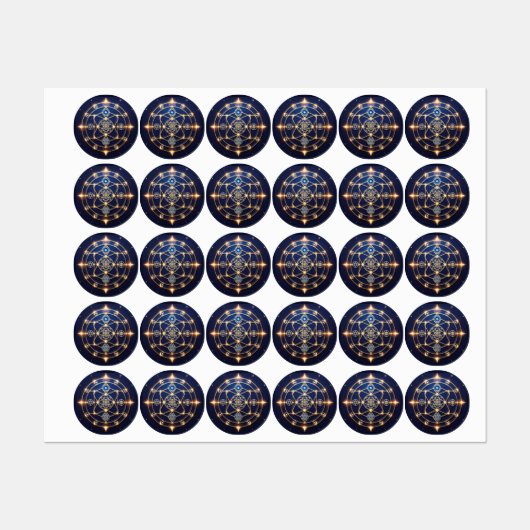 Goddelijke Straling – 5: Verlichte Universele Ener Labels (Vel)