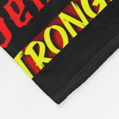 Goddelijke Threads of Faith: Een wandtapijt collag Fleece Deken (Hoek)