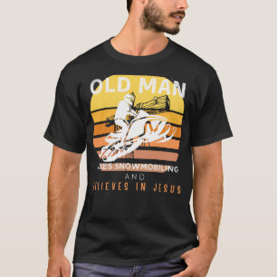 Goddelijke Trails: Grumpy Old Man's Jesus Ride On  T-shirt