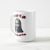 Goddelijke uitnodiging: Trek dicht bij God Koffiemok (Voorkant links)