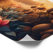 Goddelijke verbinding: Jezus Poster (Hoek)