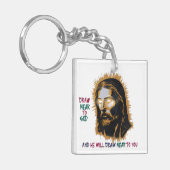 Goddelijke verbinding: Trek dicht bij God Sleutelhanger (Voorkant Links)