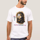 Goddelijke verbinding: Trek dicht bij God T-shirt (Voorkant)