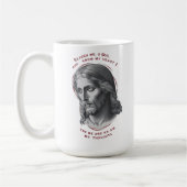 Goddelijke verbinding: Zoek mij, God Koffiemok (Links)