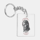 Goddelijke verbinding: Zoek mij, God Sleutelhanger (Voorkant Links)