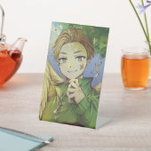 Goddelijke verdediger reclamebord met voetstuk (Insitu)