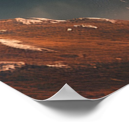 Goddelijke verklaring: De Heer is mijn rots Poster (Hoek)