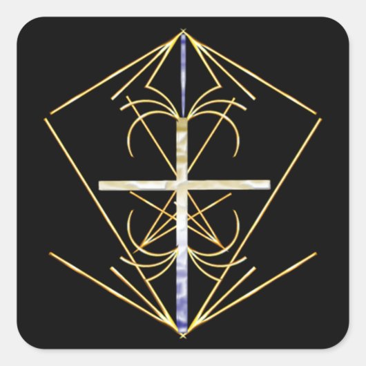 Goddelijke Verlichting Sticker (Voorkant)