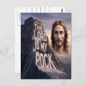 Goddelijke Verlosser: De Heer is mijn rots Briefkaart (Voorkant / Achterkant)