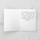 Goddelijke Verlosser: De Heer is mijn rots Kaart (Binnen)