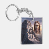 Goddelijke Verlosser: De Heer is mijn rots Sleutelhanger (Voorkant Links)