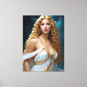 "Goddelijke visie van Aphrodite" Canvas Afdruk (Voorkant)