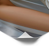 "Goddelijke visie van Aphrodite" Perfect Poster (Hoek)