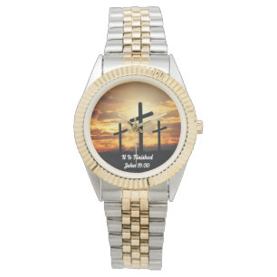 Goddelijke voltooiing: 'Het is klaar' Vrouwen kijk Horloge