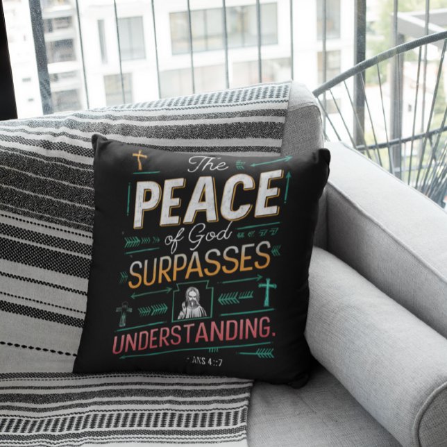 Goddelijke Vrede Grafisch T-shirt Kussen (Creator heeft geüpload)