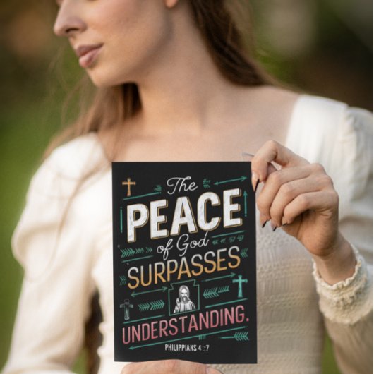 Goddelijke Vrede Graphic Briefkaart