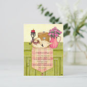 Goddelijke Vrouw Gebed Inspirerend Briefkaart (Staand voorkant)