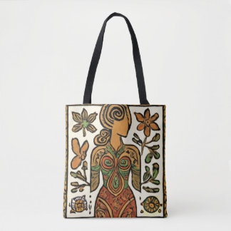 Goddelijke Vrouwelijke Aardgodin Tote Bag
