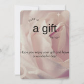 Goddelijke Vrouwelijke Energie Wenskaart - Yasumi  (Achterkant)