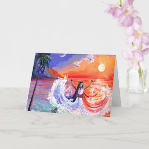 Goddelijke Vrouwelijke Godenkaart Kaart