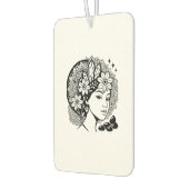 Goddelijke Vrouwelijke Mandala Art Floral Crystal Luchtverfrisser (Links)