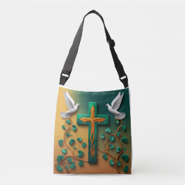 Goddelijke Waterval Geloof Crossbody Tas