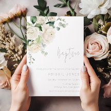 Goddelijke Witte Rozen & Salie Doop