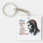 Goddelijke woorden: Jezus inspireert Sleutelhanger (Voorkant)