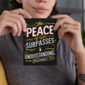 Goddelijke woorden op God overtreft begrip Briefkaart