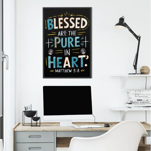 Goddelijke zegeningen: een Bijbelse verlichting Poster