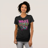 Goddelijke zwarte vrouw met Spirituele inspiratie T-shirt (Voorkant volledig)