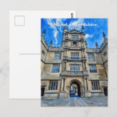 Goddelijkheid in steen - Bodleian Library, Oxford Briefkaart (Voorkant / Achterkant)