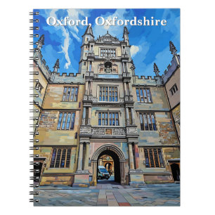 Goddelijkheid in steen - Bodleian Library, Oxford Notitieboek