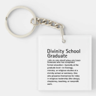 Goddelijkheidsschool afstuderen sleutelhanger