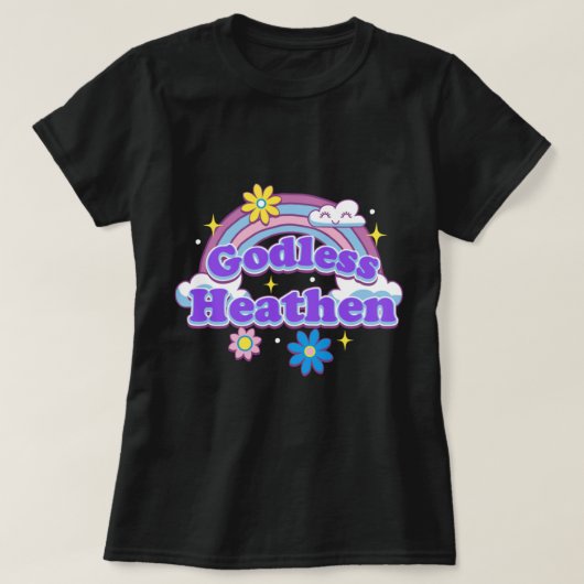 Goddeloze Heathen 1 T-shirt (Design voorkant)